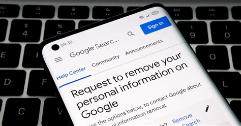 Find and remove personal contact info in Google Search results.